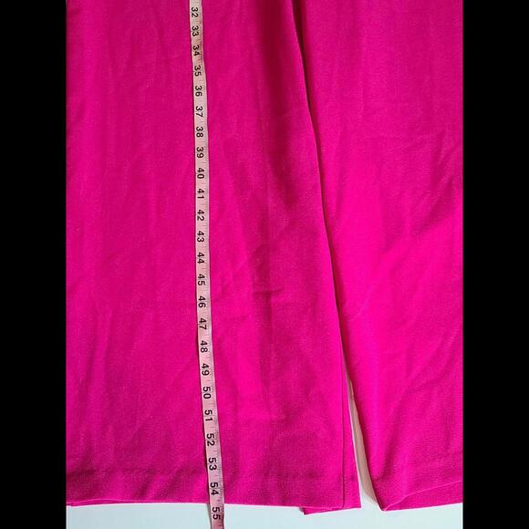 Julia Jordan Pink Bow Jumpsuit Size 16 - Picture 10 of 10